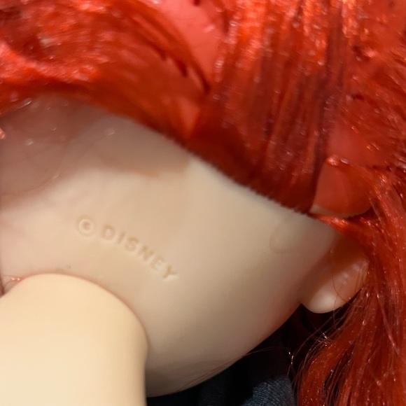 My First Disney Princess Doll Ariel Little Mermaid Jakks Pacific 14” Plastic Toy - Picture 7 of 8